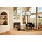 Z-Lite Barrington Chandelier, 8-Light, 32 In.W x 39.5 In.H, Matte Black/Clear Waterglass 346P32-MB - alternate 2